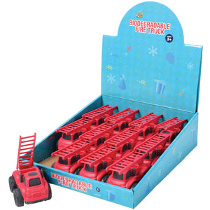 Eco-Friendly Toy  Fire Truck 12 Piece Display