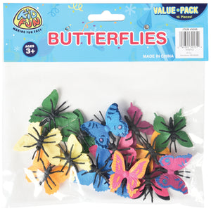 Eco-Friendly Butterflies Toy  12 Per Pack