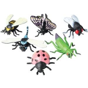 Vinyl Insect Finger Puppets (12 per Package)