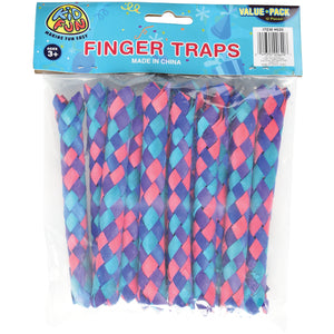 Finger Traps Toy (1 Dozen)