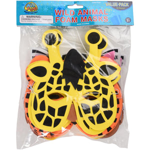 Wild Animal Masks Costume Accessory (One Dozen)