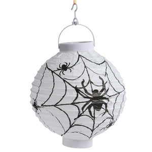 Halloween Light Up Spider Web Lantern Decoration