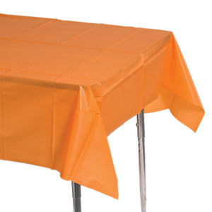Plastic Tablecover (Orange) Party Supply