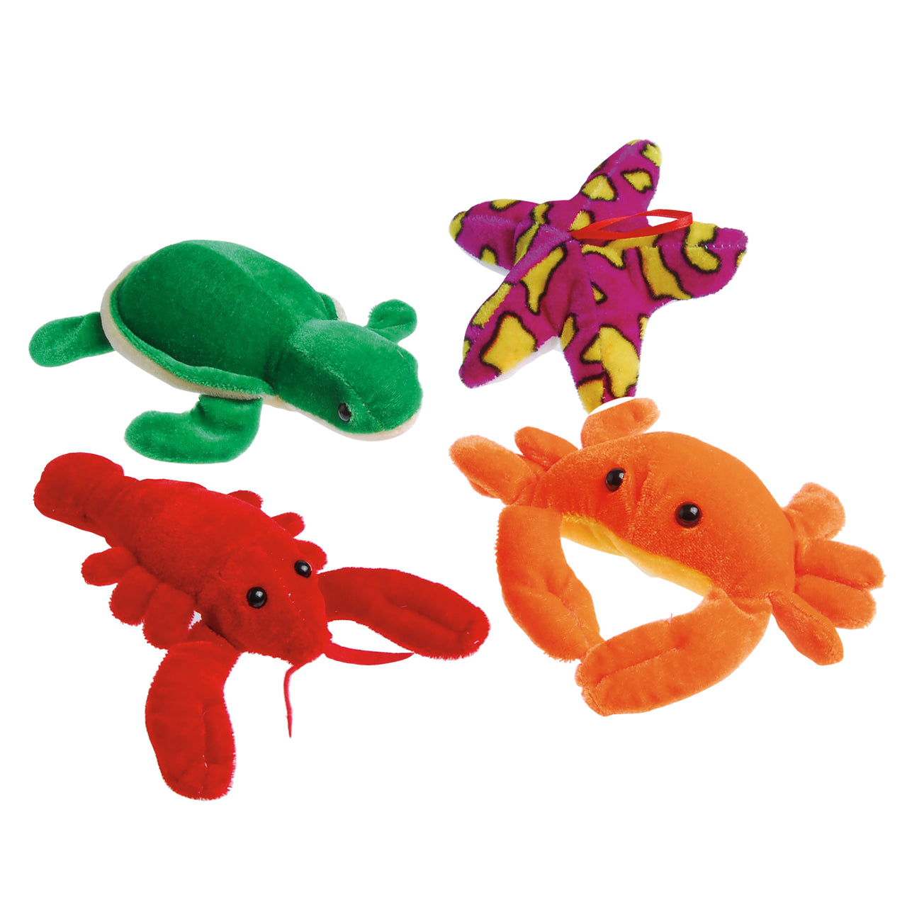 Sea Life Creatures Plush Toys (One dozen)