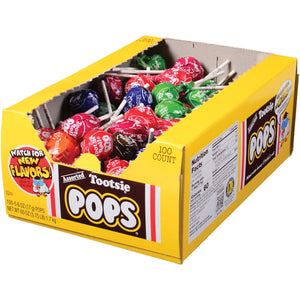 Tootsie Pops Candy (Box Of 100)