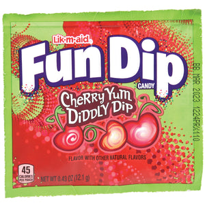 Lik-M-Aid Fun Dip Individual Packs Candy 48 Per Display