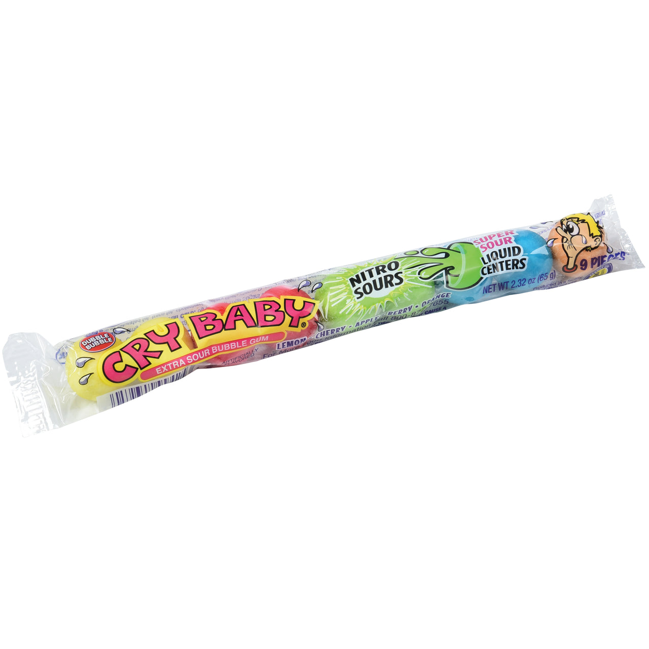 Cry Baby Nitro Candy 9 Piece Tube