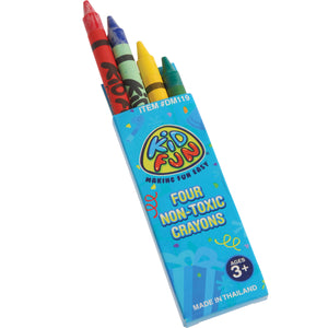Crayons 4-Box Stationery (One Dozen)