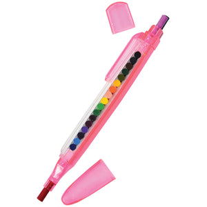 Glitter Stacking Point Crayon 6 per Pkg