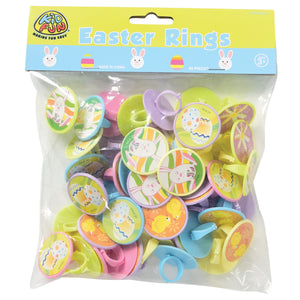 Easter Rings Party Favor, 48 Pieces