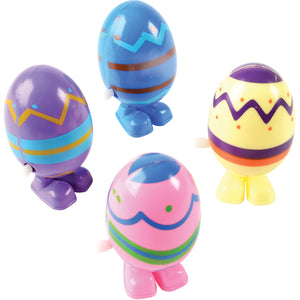 Wind Up Easter Eggs Toy (one dozen)