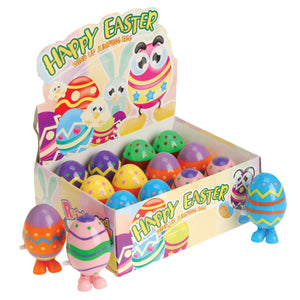 Wind Up Easter Eggs Toy (one dozen)