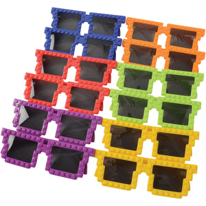 Block Mania Toy Glasses (pack of 12)