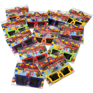 Block Mania Toy Glasses (pack of 12)