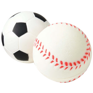 Squeeze Sport Balls Toy (One Dozen)