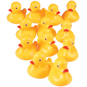 Duck Pond Floaters - Yellow Party Game (1 Dozen) Float Upright