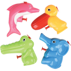 Animal Water Squirters Toy (One dozen)