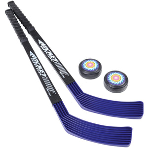 Hockey Set Toy (Blue or/and Red) - Child Size