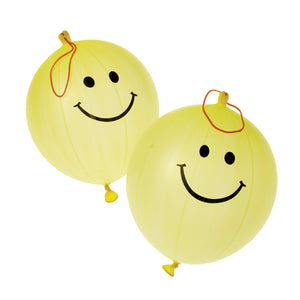 Smile Face Punch Balls Toy (One dozen)
