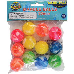 Marble Bouncy Balls Toy (1 dozen)