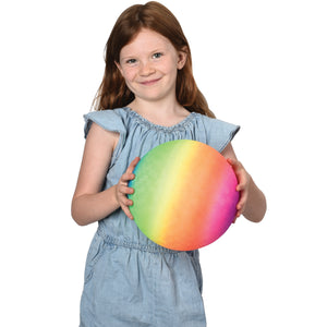 Rainbow Playground Balls Toy - 9 inch (1 dozen)