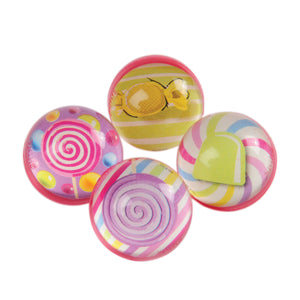 Candy Bounce Balls Toy 32Mm (pack of 12)