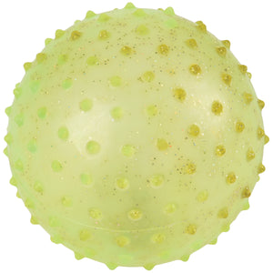 Glitter Knobby Balls Toy 5 Inch (1 Dozen)