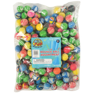 Bounce Ball Assortment Toy 27Mm (bag of 144)