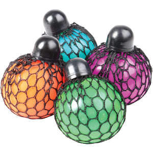 Color Changing Mesh Stress Ball Toy (1 Dozen)