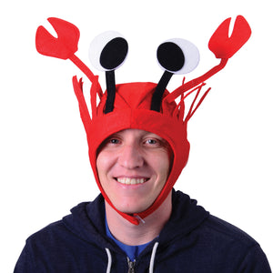 Luau Party Crab Hat Costume Accessory