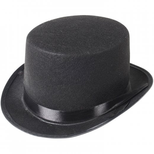 US Toy H236 Black Felt Top Hat