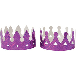 Prism Metallic Crowns Party Favor (1 dozen)