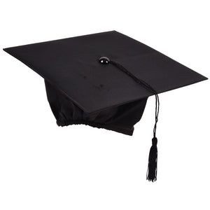 Graduation Hat Only - Black