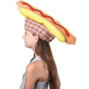 Hot Dog Hat Costume Accessory