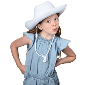 Cowboy Hat - White Costume Accessory