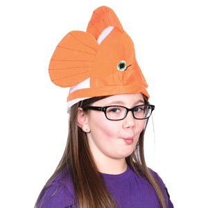 Clown Fish Hat Costume Accessory