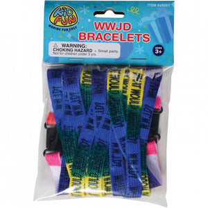 Vacation Bible School Wwjd Bracelets (One Dozen) - Party Themes