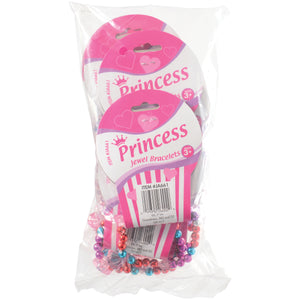 Princess Jewel Bracelets Party Favor (One Dozen)