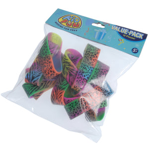 Rainbow Animal Print Bracelets Party Favor (1 Dozen)