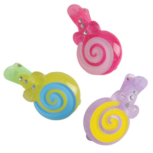 Lollipop Barrettes Accessory - 6 Pieces