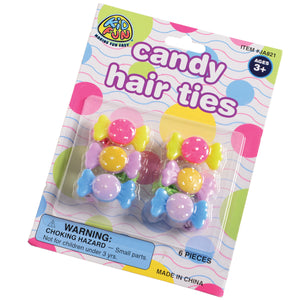 Wrapped Candy Ties - Novelty 6 Pieces
