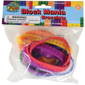 Block Mania Bracelets (pack of 12)