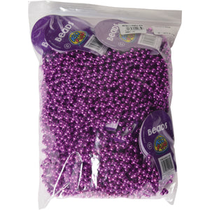 Metallic Purple Beads Party Favor (48 total)