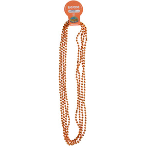 Metallic Orange Beads Party Favor (48 total)