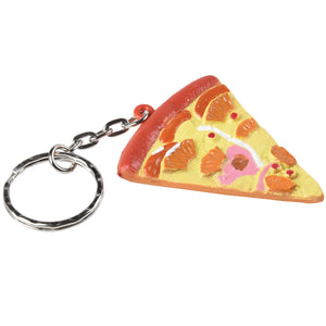 Pizza Keychains Novelty (One Dozen)