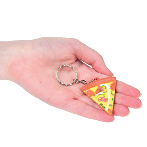 Pizza Keychains Novelty (One Dozen)