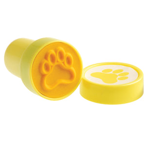 Paw Print Stampers-Yellow Stationery (Pack of 1)