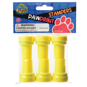 Paw Print Stampers-Yellow Stationery (Pack of 1)