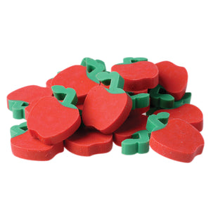 Mini Apple Erasers Stationery (144 pieces)