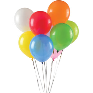 Assorted Balloons 9 Inch Party Supply (pack of 144)